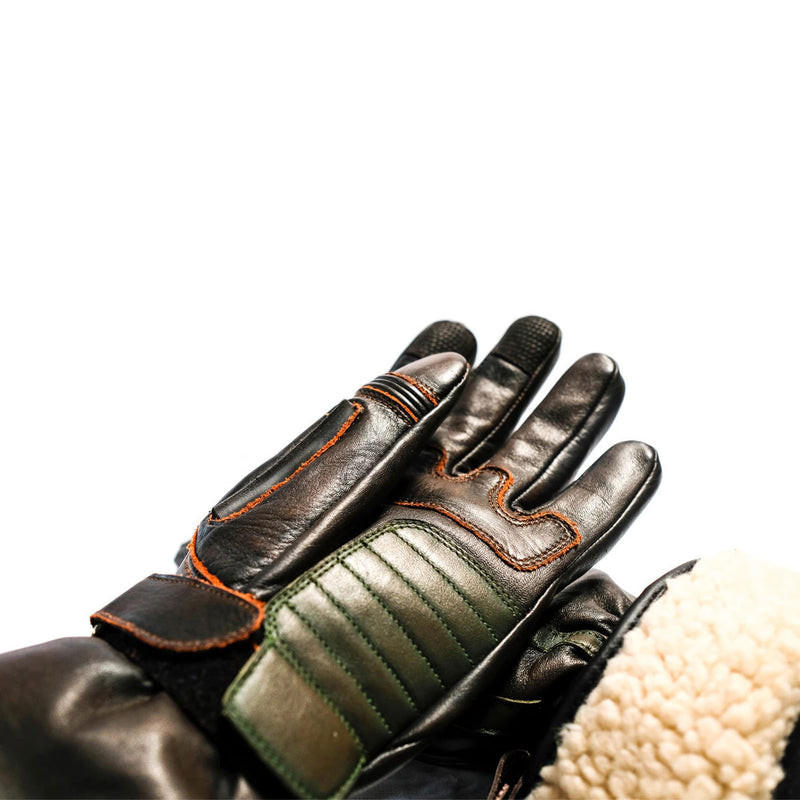 ByCity Oslo Leather Gloves Brown