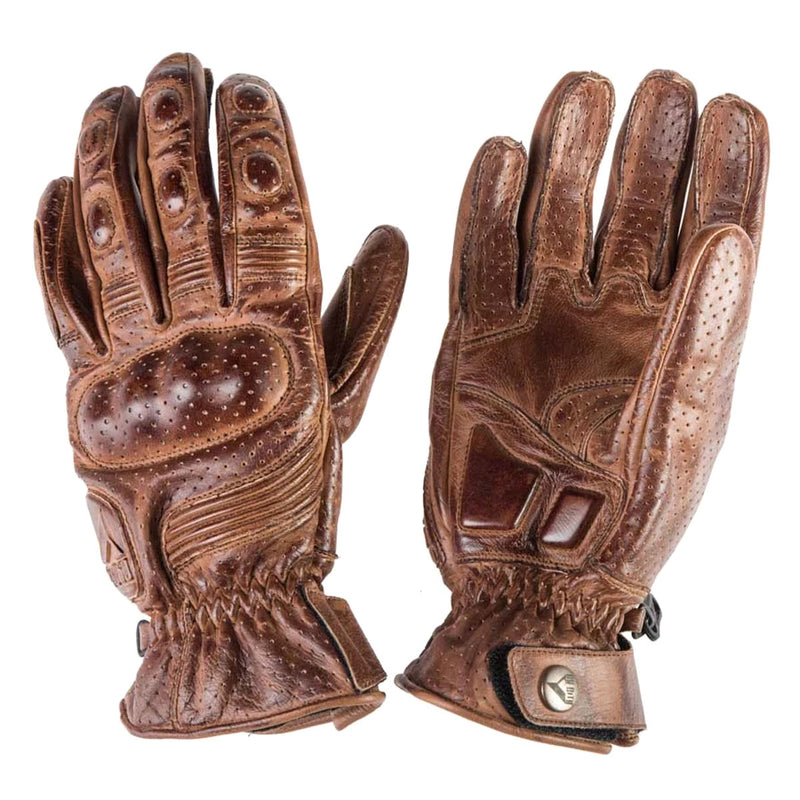 ByCity Retro 2 Leather Gloves Brown