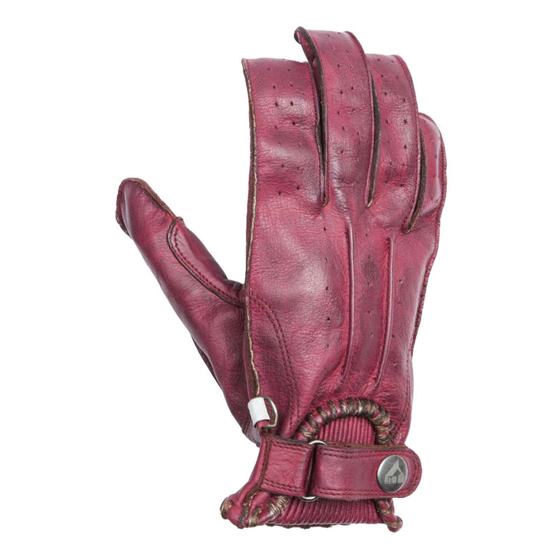 ByCity Second Skin Ladies Leather Gloves Garnet