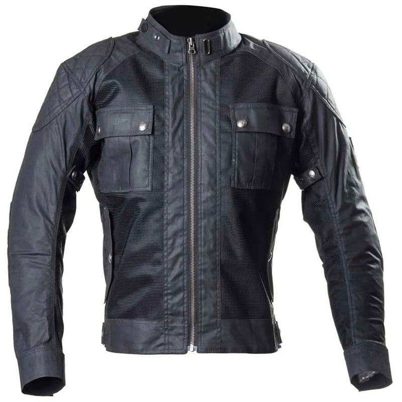 ByCity Teneree Venty 2 Waxed Cotton Jacket Black