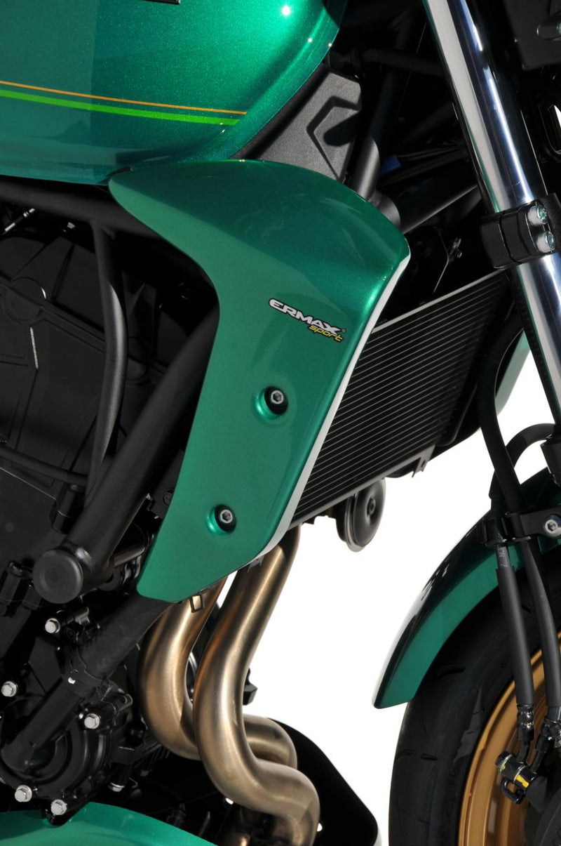 Radiator Cheeks For Candy Emerald Green [GN1] For Kawasaki Z650 RS 2021-Current