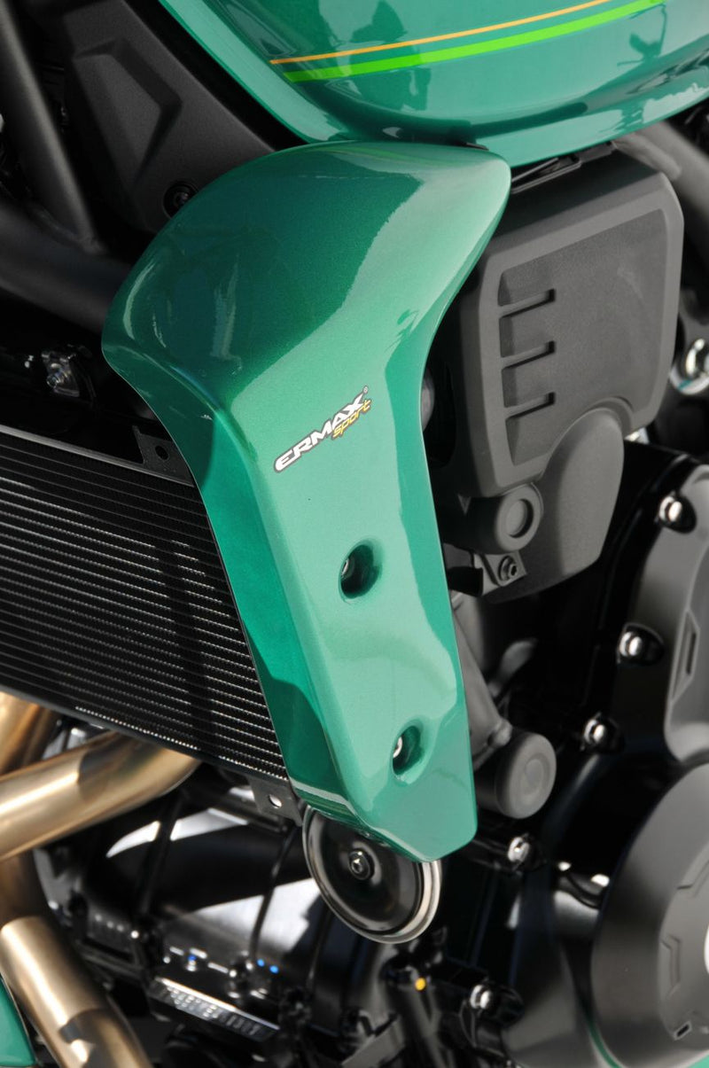 Radiator Cheeks For Candy Emerald Green [GN1] For Kawasaki Z650 RS 2021-Current