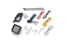 Cube' Speedometer & Tachometer Black Aluminium