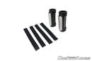 Auxiliary LED Lights Fit 1.25 Bars Black For Harley Davidson Sportster 1200 Custom XL1200C 2004-2019
