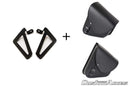 Customacces Barcelona Saddlebags Includes Universal Support Black For Harley Davidson Sportster 1200 Custom XL1200C 2004-2019