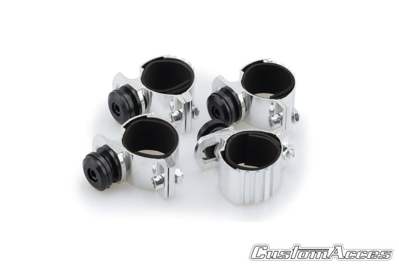 Clamps Chrome For Harley Davidson Dyna Fat Bob (FXDB) 2008-2017