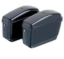 Customacces Easy Panniers/Rigid Saddlebags No Support Included Black For Harley Davidson Sportster 1200 Custom XL1200C 2004-2019