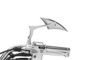 Customacces Silver Saddlebag Pair of Locks Chrome