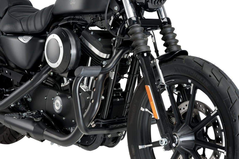 Engine Guards Mustache Model Black For Harley Davidson Sportster 1200 Custom XL1200C 2004-2019