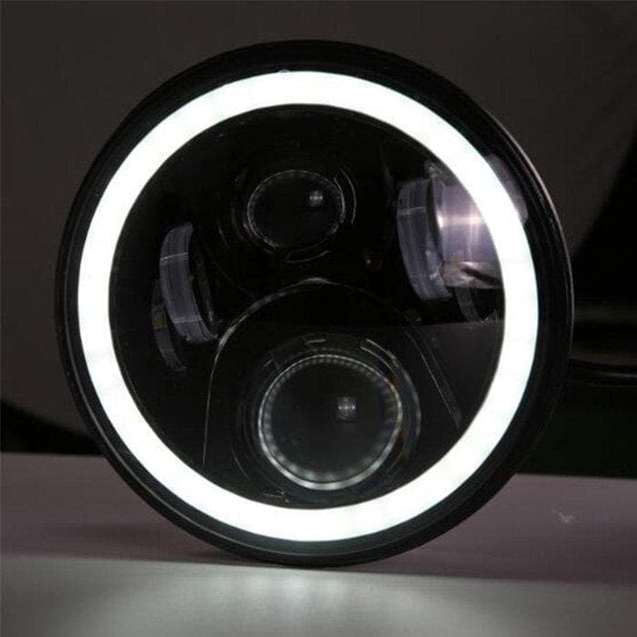 Evolution Headlight Black For Harley Davidson Softail Deluxe CVO FLSTNSE 2014-2015