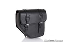 Customacces Ibiza Left Saddlebag Without Metal Base No Support Included Black For Harley Davidson Sportster 1200 Custom XL1200C 2004-2019