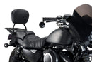 Luxus Sportster Sissybars Black For Harley Davidson Sportster 1200 Custom XL1200C 2004-2019