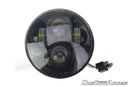 Ovni Headlight Black For Harley Davidson Dyna FLSTSB 2008-2011