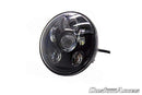 Ovni II Headlight Black For Harley Davidson Dyna FLSTSB 2008-2011
