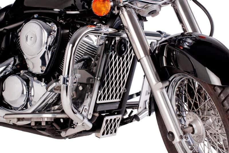 Radiator Cover Chrome For Kawasaki VN900 Custom 2007-2016