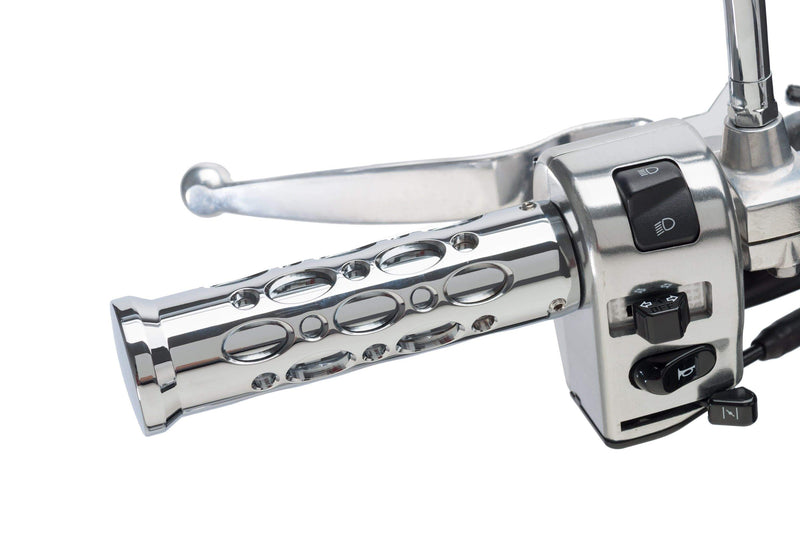 Raptor Grips Chrome For Honda VT 125 C/C2 Shadow 2001-2007