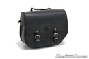 Customacces Sant Louis Left Saddlebag With Metal Base No Support Included Black For Harley Davidson Sportster 1200 Custom XL1200C 2004-2019