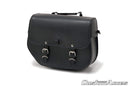 Customacces Sant Louis Right Saddlebag With Metal Base No Support Included Black For Harley Davidson Sportster 1200 Custom XL1200C 2004-2019
