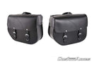 Customacces Sant Louis Saddlebags Without Metal Base No Support Included Black For Harley Davidson Sportster 1200 Custom XL1200C 2004-2019