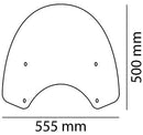 Sunset Windshiled Clear For Suzuki M1500 Intruder 2009-2017