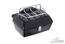 Customacces Travel Top Box/Rigid Suitcase Black For Honda VT 125 C/C2 Shadow 2001-2007