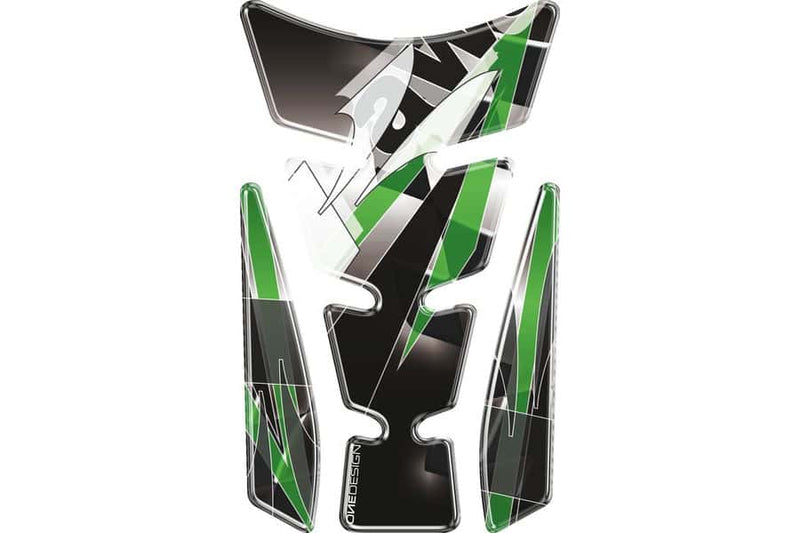 Wings Kawasaki Tank Pad Black