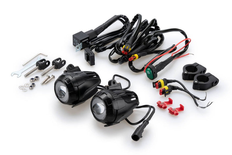 Beam 3.0 Auxiliary Lights With Clamps To Fit 25mm Engine Bars