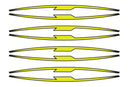 Performance Rim Strips Yellow
