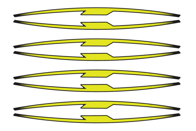 Performance Rim Strips Yellow