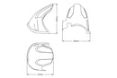 Hugger For Matte Black For Yamaha Super Tenere XT1200Z 2010-2020