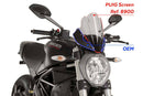Touring Screen Light Smoke For Ducati Monster 1200 R 2016-2020