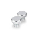 Mirror Hole Screw Plug Silver