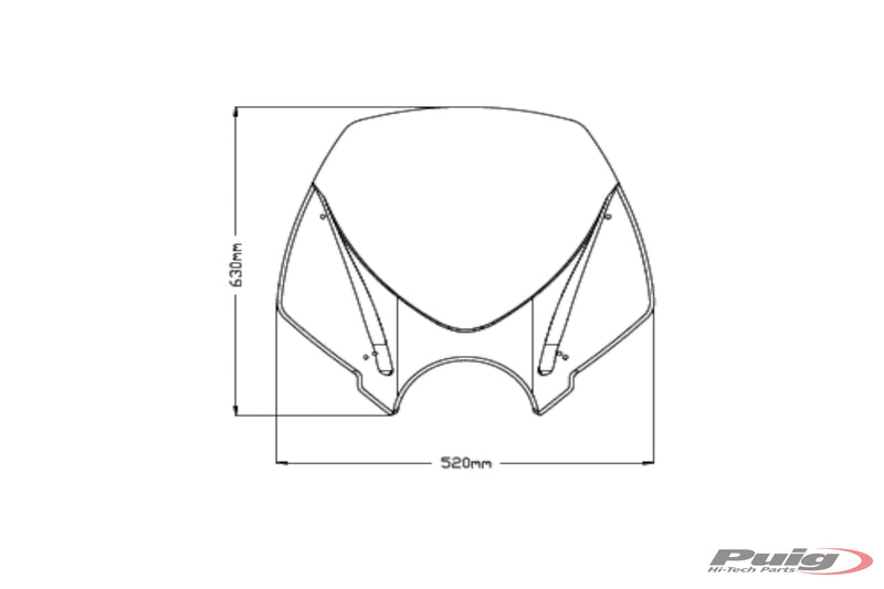 Touring Screen Light Smoke For BMW R18 2020-Current