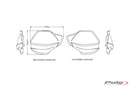 Handguard Extensions Clear For Ducati Multistrada V4 2021-Current