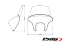 Batwing SML Touring Screen Clear For BMW R18 2020-Current