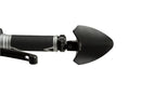 Fold Bar End Mirror Left Black