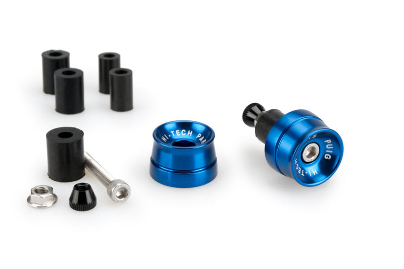 Speed Bar Ends for Handlebars Blue
