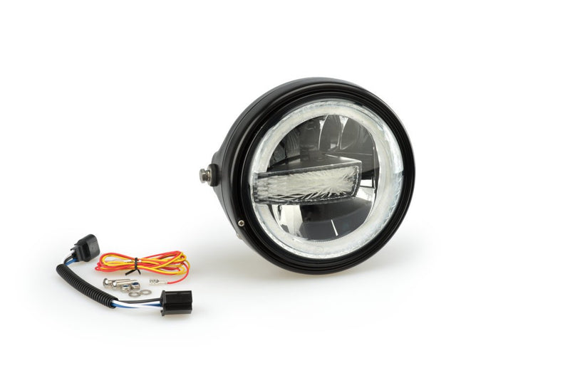 Lumen R LED Round Headlight (175mm  /  6.88 Inch)