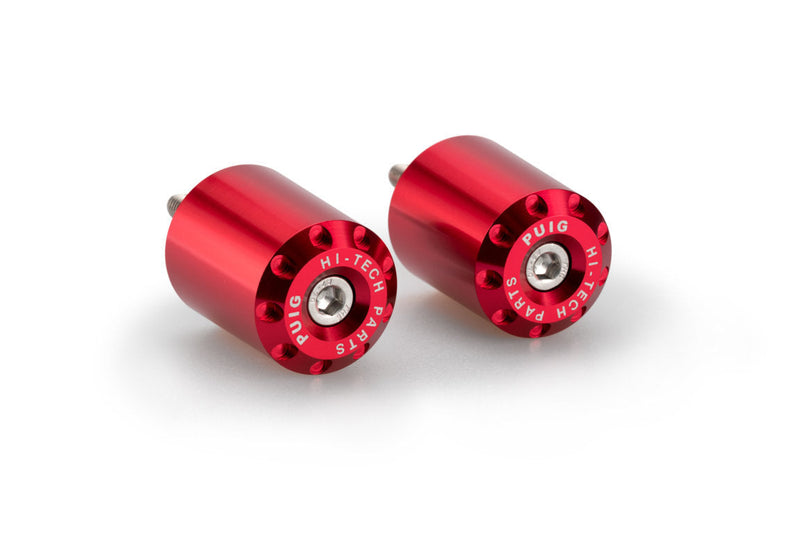 Hi-Tech Long Bar Ends Red For Ducati Monster 937 2021-Current