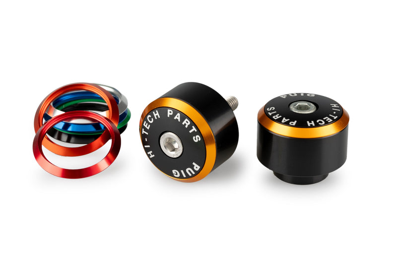 Balance Bar Ends Black w /  Coloured Rings For Yamaha FJR1300A 2006-2019