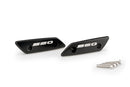 Aluminium Mirror Caps Black For Yamaha T-Max 560 2022-Current