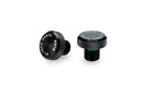 Mirror Hole Screw Plugs For M10 / 125 RH Thread x 2 Black