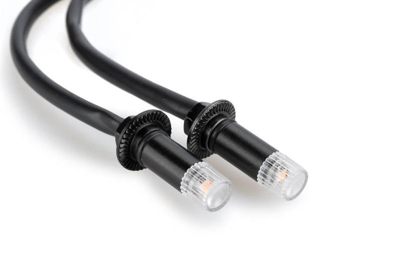 Tab LED Indicators Black