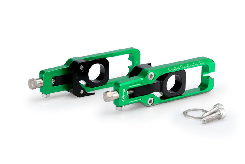 Aluminium Chain Tensioner Green For Kawasaki ZX-10R 2016-Current