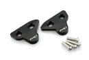 Aluminium Mirror Caps Black For Yamaha YZF-R7 2022-Current
