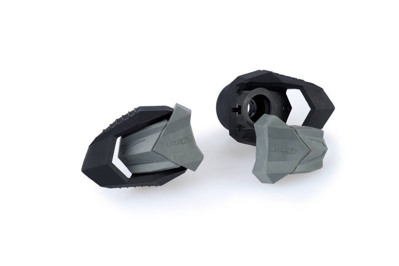 R19 Frame Slider Spare Ends Including Blocks - 85mm Grey