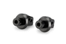 Footpeg Adaptors Passenger Black Anodised Aluminium For Benelli TRK 702 / X 2023-Current
