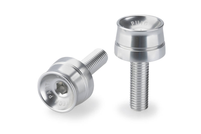 Speed Bar Ends Silver For BMW C400 GT / X 2018-Current