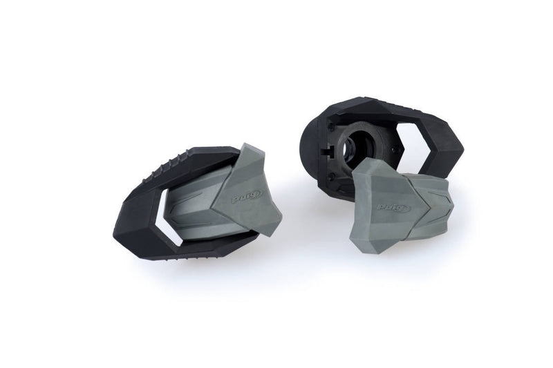 R19 Frame Slider Spare Ends Including Blocks - 50mm Grey