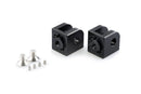 Adjustable Rider Footpeg Adaptor Black For Honda CB 500 F 2013-Current